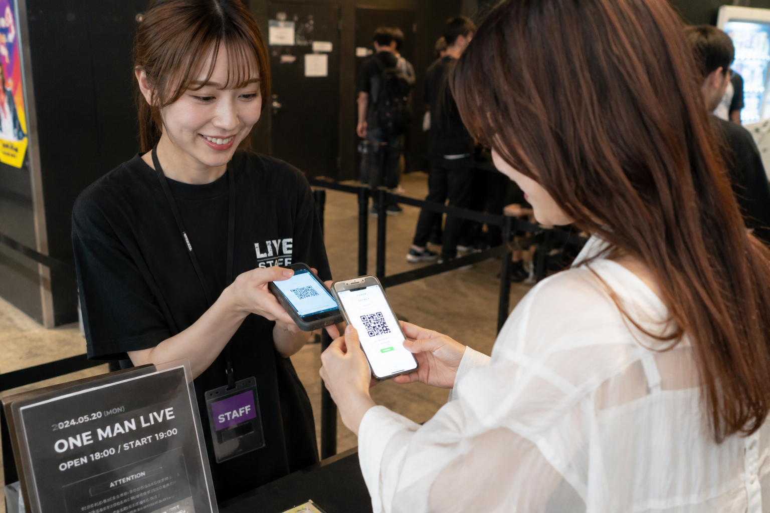 現場で使いやすい受付のイメージ